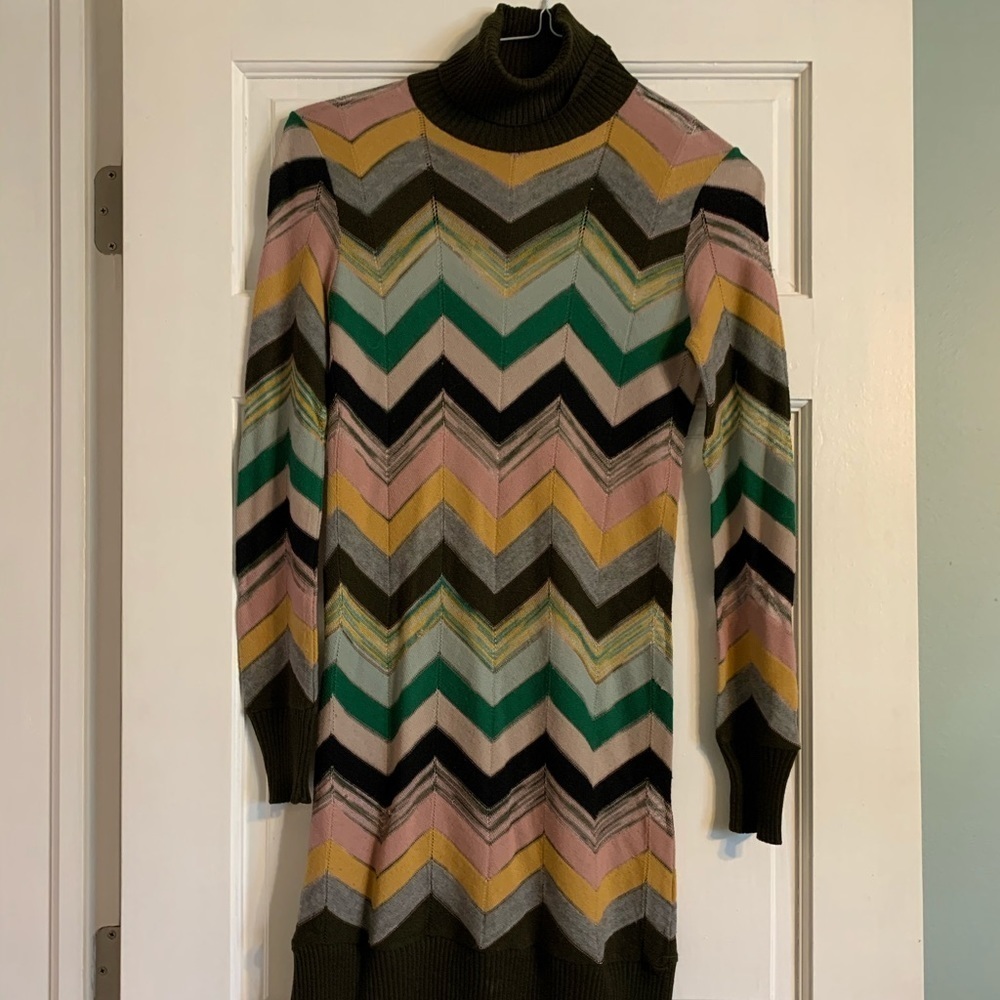 Missoni Turtleneck Sweater Dress
